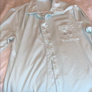 Bride mint green pajama shirt